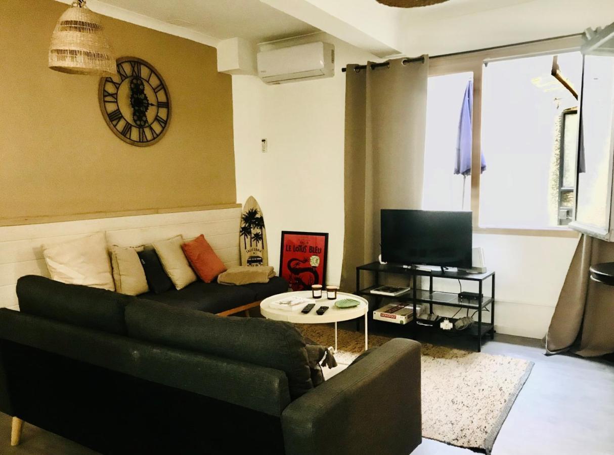 Le Patio, Climatisation Terrasse Wi-Fi Netflix 15 Mn Coeur De Ville Béziers Kültér fotó